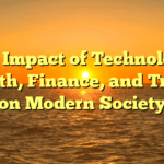 The Impact of Technology, Health, Finance, and Travel on Modern Society